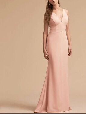 NWT sz. 0 BHLDN Jones Blush Pink Maxi Dress